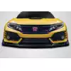 2017-2021 Honda Civic Type R Carbon Creations EVS Front Lip Spoiler Air Dam - 1 Piece - Image 1