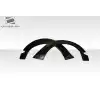 1997-2004 Chevrolet Corvette C5 Duraflex Circuit Rear Fender Flares - 2 Piece - Image 3