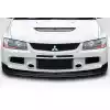 2006-2006 Mitsubishi Lancer Evolution 9 Duraflex Varte Front Lip Spoiler Air Dam - 1 Piece - Image 1