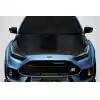 2015-2018 Ford Focus Carbon Creations OEM Look Hood - 1 Piece - Image 1