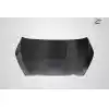 2015-2018 Ford Focus Carbon Creations OEM Look Hood - 1 Piece - Image 2