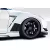 2009-2017 NIssan GTR Duraflex VRS Front Fenders - 2 Piece - Image 1