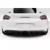 2014-2016 Porsche Cayman Duraflex Motox Rear Diffuser - 3 Piece - Image 1