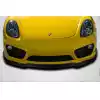 2014-2016 Porsche Cayman Carbon Creations Motox Front Lip Spoiler Air Dam - 1 Piece - Image 1