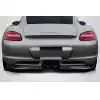 2006-2010 Porsche Cayman Carbon Creations Motox Rear Lip Spoiler Air Dam - 2 Pieces - Image 1