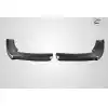 2006-2010 Porsche Cayman Carbon Creations Motox Rear Lip Spoiler Air Dam - 2 Pieces - Image 6