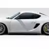 2006-2010 Porsche Cayman Duraflex Motox Side Skirt Splitters - 2 Piece - Image 1