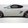 2006-2010 Porsche Cayman Carbon Creations Motox Side Skirt Rocker Panel Splitters - 2 Pieces - Image 1