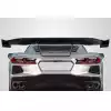 2020-2023 Chevrolet Corvette C8 Carbon Creations Gran Veloce GT Rear Wing Spoiler - 5 Piece - Image 1