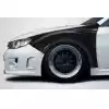 2008-2014 Subaru Impreza WRX STI 2011-2014 Impreza WRX Carbon Creations VRS 8MM Front Fenders - 2 Piece - Image 1