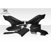 2015-2021 Subaru WRX STI Duraflex VRS Wide Body Rear Fender Flares - 9 Piece - Image 3