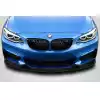 2014-2021 BMW 2 Series F22 F23 Carbon Creations 3DS Front Lip Under Spoiler - 1 Piece ( M Sport Bumper Only ) - Image 1