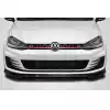 2015-2021 Volkswagen GTI Carbon Creations RZ Front Lip Under Spoiler - 2 Piece - Image 1