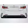 2015-2018 Lexus RC Series RC200T RC350 Carbon Creations SBZ Rear Diffuser - 1 Piece - Image 1