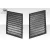 1967-1969 Chevrolet Camaro Duraflex GT1 Hood Vents - 2 Piece - Image 3