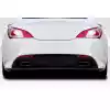 2010-2016 Hyundai Genesis Coupe Duraflex EFX Rear Bumper - 1 Piece - Image 1