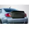 2008-2014 Subaru Impreza WRX STI 4DR / 2008-2011 Subaru Impreza 4DR Carbon Creations Blade Trunk - 1 Piece - Image 2