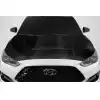 2019-2021 Hyundai Veloster Carbon Creations J Speed Hood - 1 Piece - Image 1