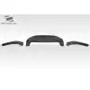 2017-2020 Fiat 124 Spider Abarth Duraflex Speed Rear Lip Spoiler Splitters - 3 Pieces - Image 2