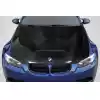 2006-2008 BMW 3 Series E90 E91 4DR / Wagon Carbon Creations GTS Look Hood - 1 Piece - Image 1