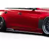 2014-2018 Infiniti Q50 Duraflex Bltz Side Skirts- 2 Piece - Image 2