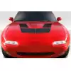 1990-1997 Mazda Miata NA Duraflex Iceman Hood - 1 Piece - Image 1