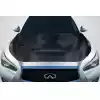 2014-2023 Infiniti Q50 Carbon Creations GTS Look Hood - 1 Piece - Image 1