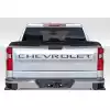 2019-2023 Chevrolet Silverado Duraflex Tornado Rear Tailgate Wing Spoiler - 3 Pieces - Image 1