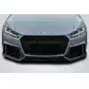 2016-2018 Audi TT RS Carbon Creations Kreig Front Lip Spoiler Air Dam - 5 Piece - Image 1