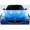 2011-2016 BMW 5 Series F10 Duraflex GTS Look Hood - 1 Piece - Image 1