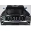 2011-2022 Jeep Grand Cherokee Carbon Creations Delta Hood - 1 Piece - Image 1