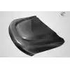 2011-2022 Jeep Grand Cherokee Carbon Creations Delta Hood - 1 Piece - Image 3