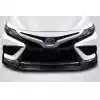 2018-2023 Toyota Camry Carbon Creations R Spec Front Lip Spoiler Air Dam - 1 Piece - Image 1