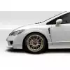 2006-2011 Honda JDM Civic 4Dr Duraflex Naga Wide Body Front Fenders - 2 Pieces - Image 1