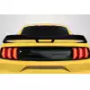 2015-2023 Ford Mustang Coupe Carbon Creations Performance PP1 Wicker Rear Wing Spoiler - 1 Piece - Image 1