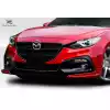 2014-2016 Mazda 3 Hatchback Duraflex KSS Front Bumper - 1 Piece - Image 2