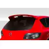 2004-2009 Mazda 3 HB Duraflex Speed3 Look Rear Wing Spoiler - 1 Piece - Image 3