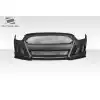 2015-2017 Ford Mustang Duraflex GT500 Look Front Bumper - 3 Piece - Image 3