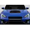 2015-2021 Subaru WRX Sti Carbon Creations Hyperflow Hood Scoop - 1 Piece - Image 1