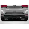 2011-2022 Jeep Grand Cherokee Carbon Creations Gamma Rear Diffuser - 1 Piece - Image 1