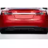 2012-2015 Tesla Model S Carbon Creations Energon Rear Diffuser - 1 Piece - Image 1