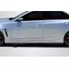 2016-2019 Cadillac CTS-V Carbon Creations Alpha Side Skirt Rocker Panel Splitters - 2 Pieces - Image 1