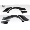 2011-2018 Volkswagen Jetta Duraflex KTV Wide Body Rear Fender Flares - 6 Piece - Image 2