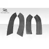 2011-2022 Jeep Grand Cherokee Duraflex SRT Look Rear Fender Flares - 4 Pieces - Image 7