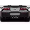 2014-2019 Chevrolet Corvette C7 Duraflex Exe Rear Diffuser - 2 Pieces - Image 1