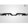 2014-2019 Chevrolet Corvette C7 Carbon Creations Exe Rear Diffuser - 2 Pieces - Image 3