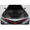 2018-2023 Toyota Camry Carbon Creations GTS Look Hood - 1 Piece - Image 1