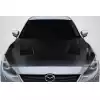 2014-2018 Mazda 3 Carbon Creations Velocity Hood - 1 Piece - Image 1