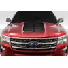 2016-2019 Ford Explorer Duraflex GT500 Look Hood - 1 Piece - Image 1