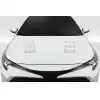 2019-2023 Toyota Corrolla Hatchback / 2020-2023 Corolla Sedan Duraflex Velocity Hood - 1 Piece - Image 1